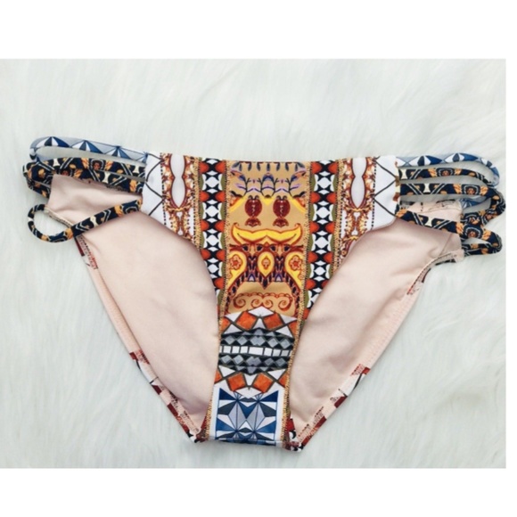 RACHEL Rachel Roy Other - Rachel Roy Strappy Hipster Tribal Bikini Bottom S